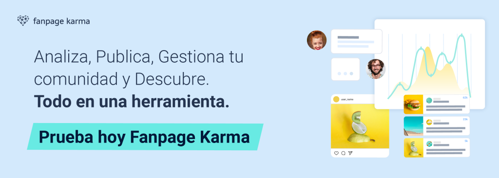 Una mujer se dirige a la derecha con gráficos junto a un CTA "Regístrese ahora".